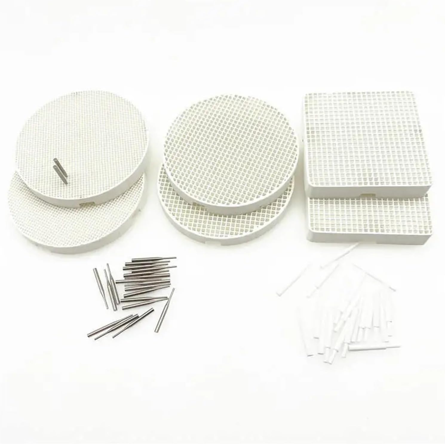 Dental Lab Honeycomb Firing Trays Ceramic Honeycomb Firing Tray for Sintering Dental Tools Sintered Disc(2)