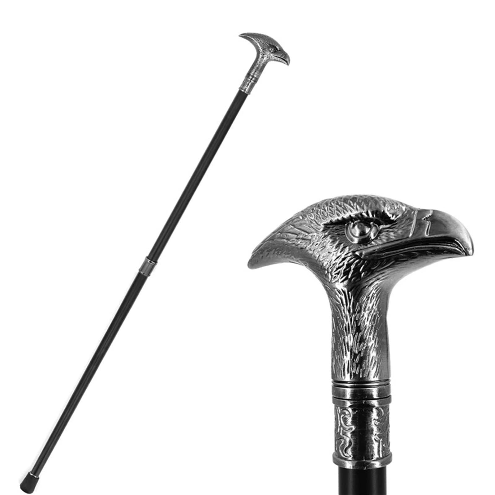 Bastones Bastón Cabeza de Metal for Hombre for Caminar para Hombres como para Mujeres