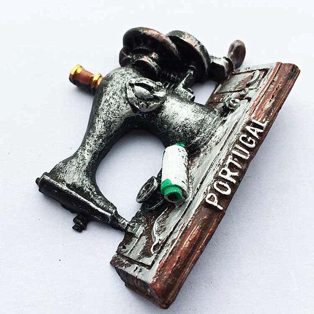 Magnete Frigo 3D Portogallo - Souvenir Turistico In Resina, Fatto