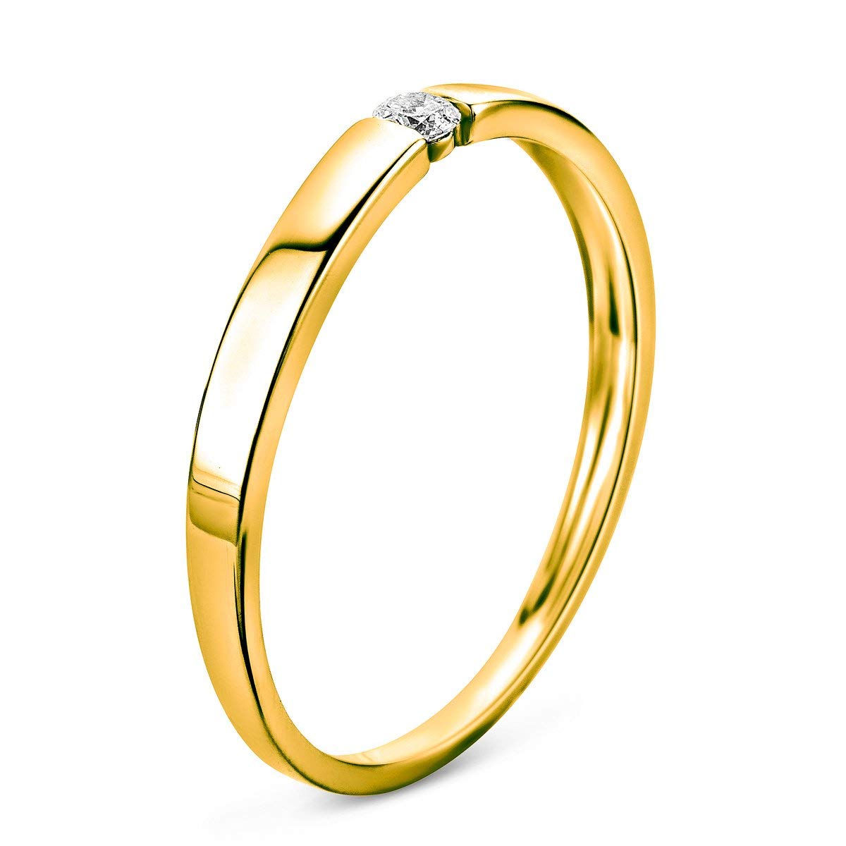 Miore Femme 14 carats (585/1000) or jaune 585/1000 (14 cts) Rond