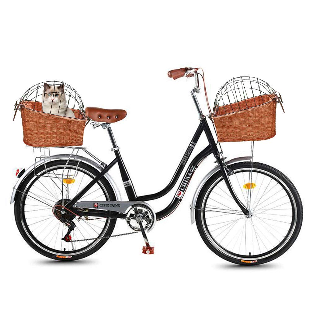 Amazon | sdsds 自転車バスケット、折りたたみ式および取り外し可能な