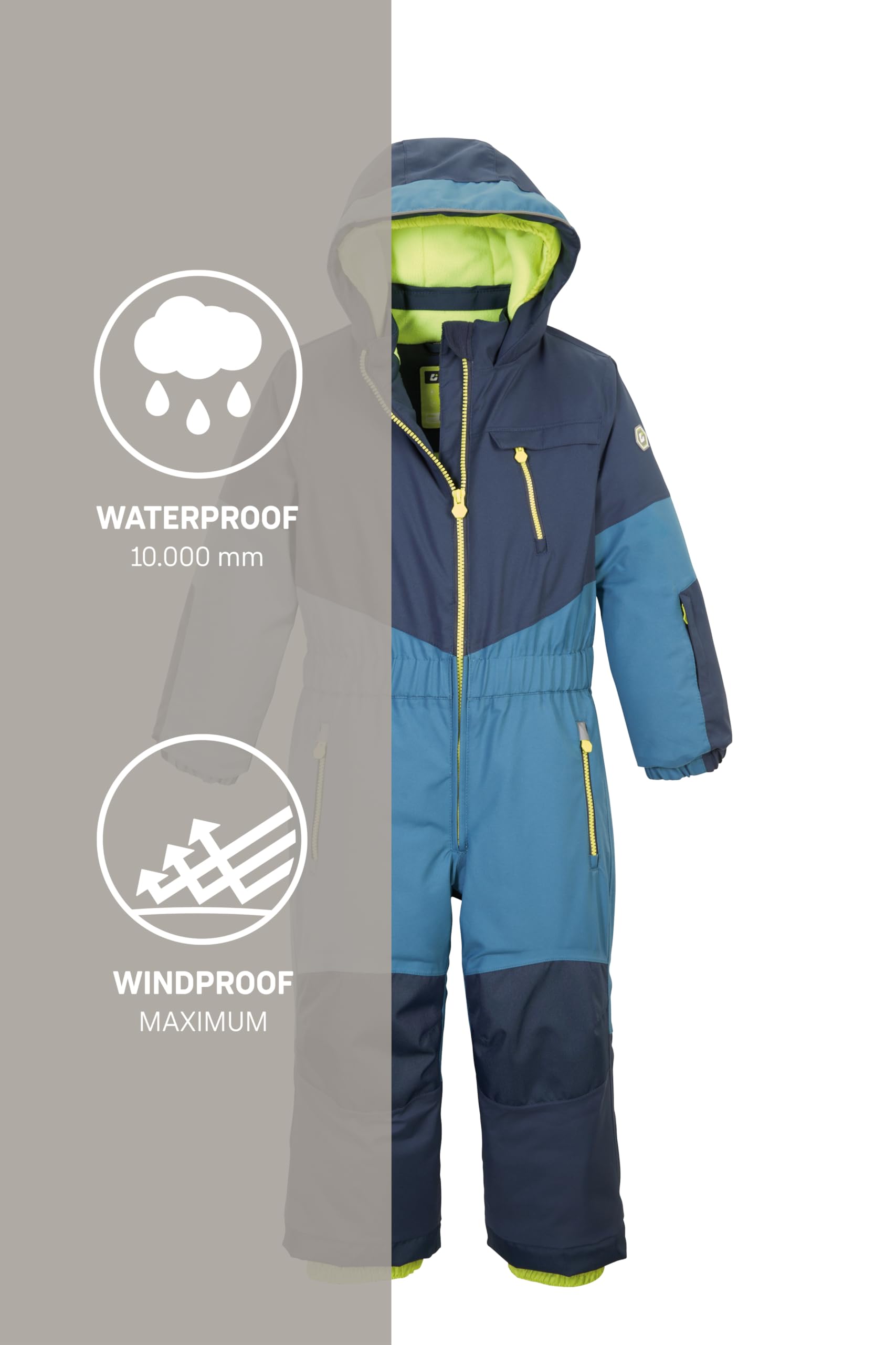 Killtec Kw 89 Mns Onpc Mono de esquí/traje de nieve con capucha Niños