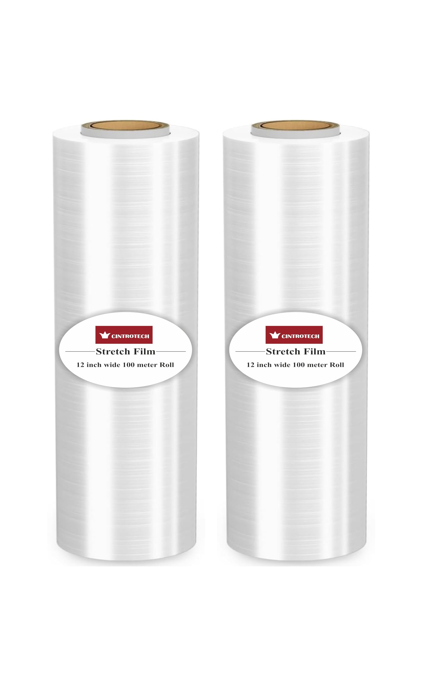 Cintrotech Packing Material,12 Inch (300 mm), 100 Meters Length Per Unit, (Pack of 2), Mutipurpose Use White