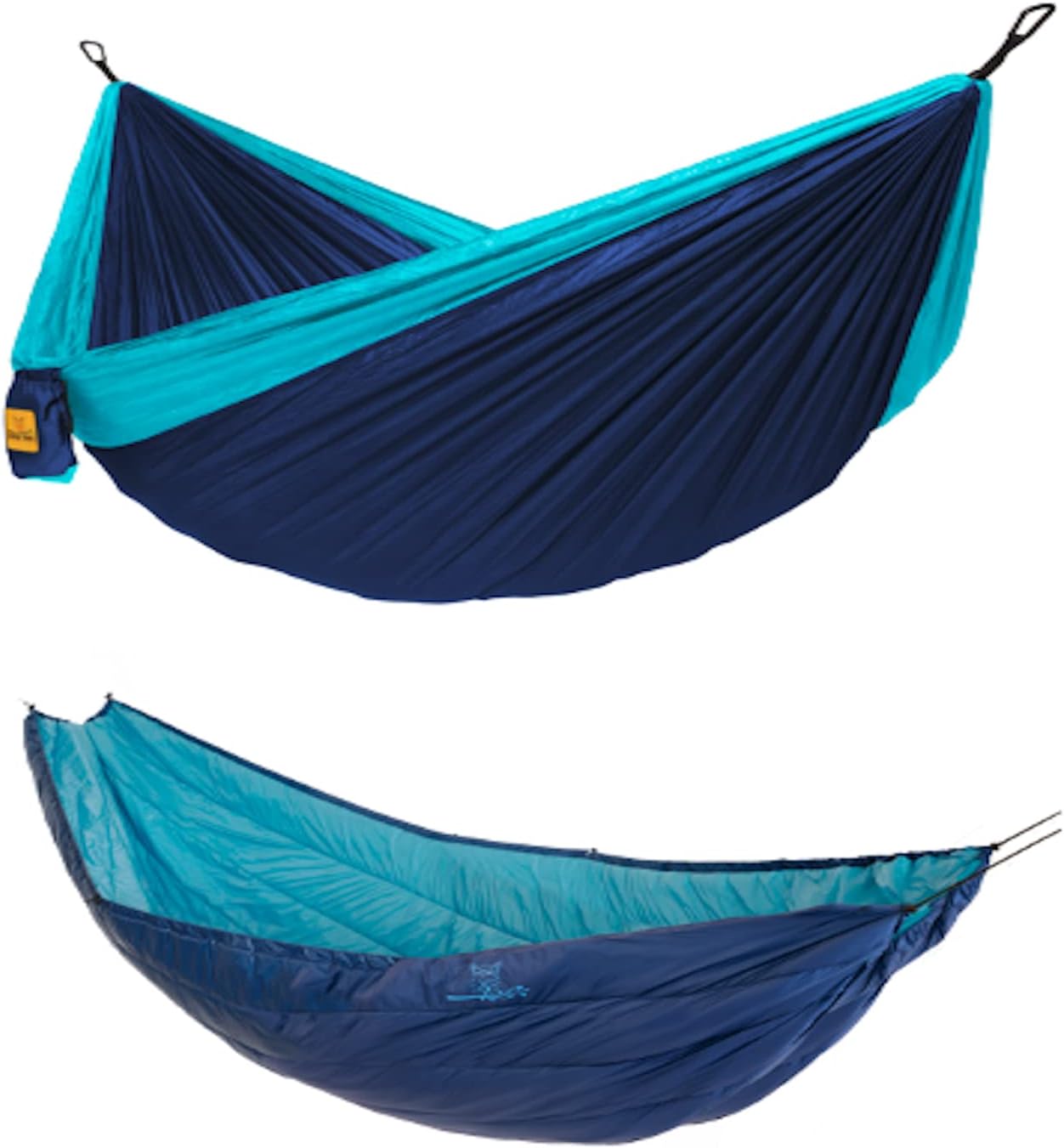 Wise Owl Outfitters Camping Hammock and Hammock Underquilt - Double Hammock with Underquilt, Camping Accessories for Camping, Hiking, and Backpacking