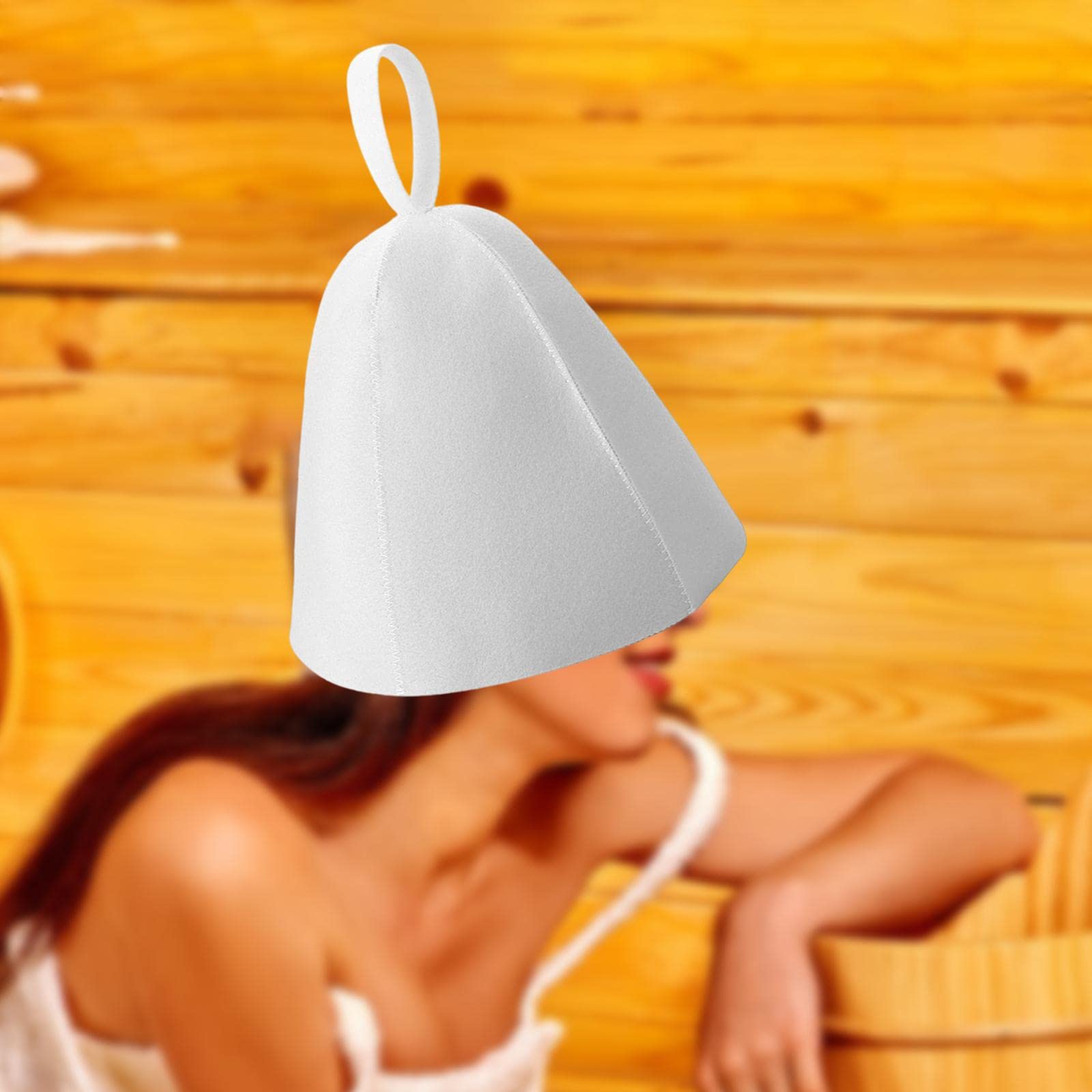 6x Cappelli Da Doccia in Feltro, Turbanti per Capelli, Cappellini Russi per Asciugare Rapidamente Asciugamani, per Il Bagno