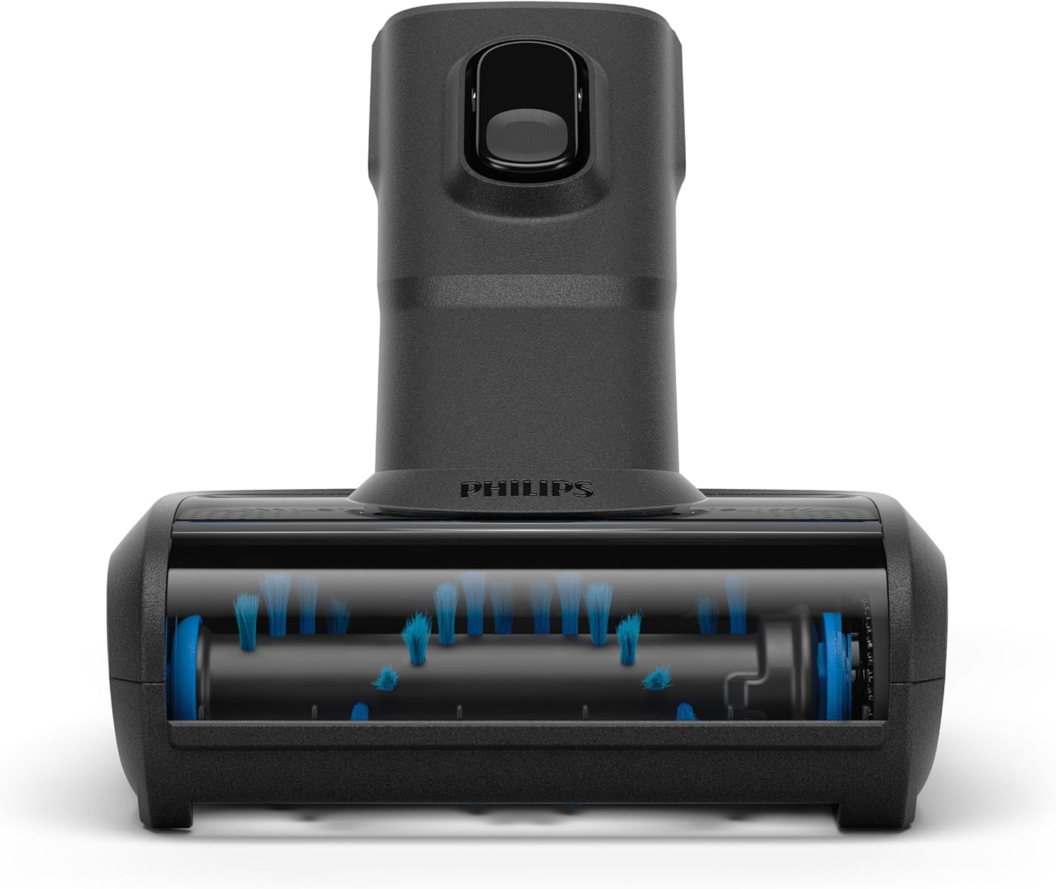 Philips Mini Turbo Szczotka do Odkurzacza Bezprzewodowego, Elektryczna z Obrotowym Wałkiem do Usuwania Sierści z Tapicerki i Dywanów, Kompatybilna z SpeedPro Max Aqua Serie 7000 8000 (FC8078/01)