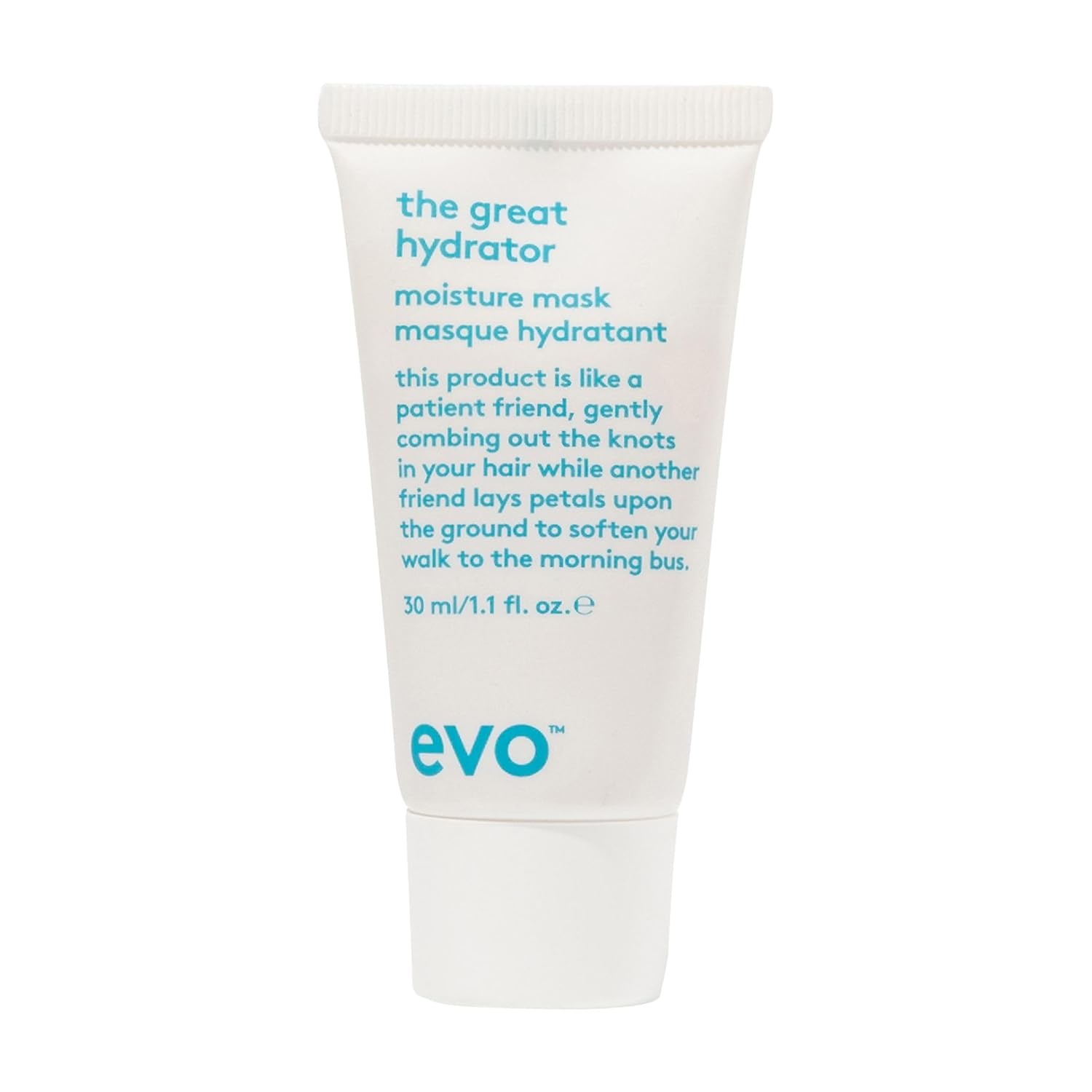 EVO The Great Hydrator Moisture Hair Mask - Hidrata, añade suavidad y brillo, tratamiento nutritivo e hidratante para cabello seco