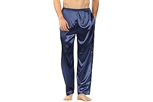 Men's Satin Pajama Pants: Comfort and Luxury at Your Fingertips