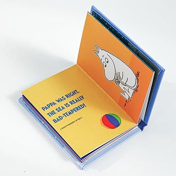Moomin Whimsical Book Magnet - Moomintroll