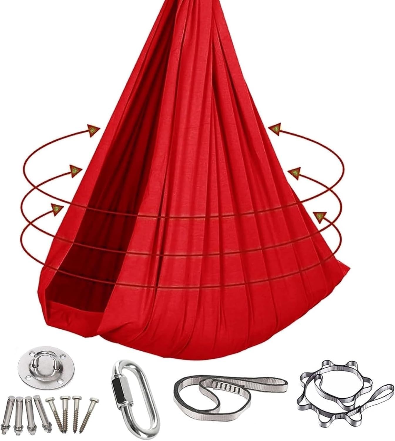 Kids Cloud Swing - Stabile Indoor Outdoor Schaukel für Unterhaltung und Camping, komplettes Zubehör-Kit enthalten, sicher und lustig für Kinder