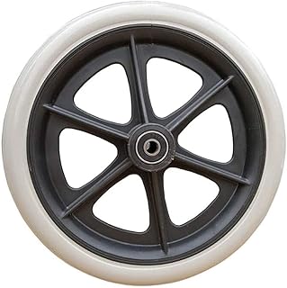 GzxLaY Rueda Delantera para Silla de Ruedas Manual, Rueda Delantera Universal para Silla de Ruedas Rueda pequeña Rueda Maciza Rueda pequeña, antidesgaste y Antideslizante,M