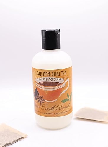 Good Earth Beauty Champú - Golden Chai Tea - Especiado - Natural - 8 onzas