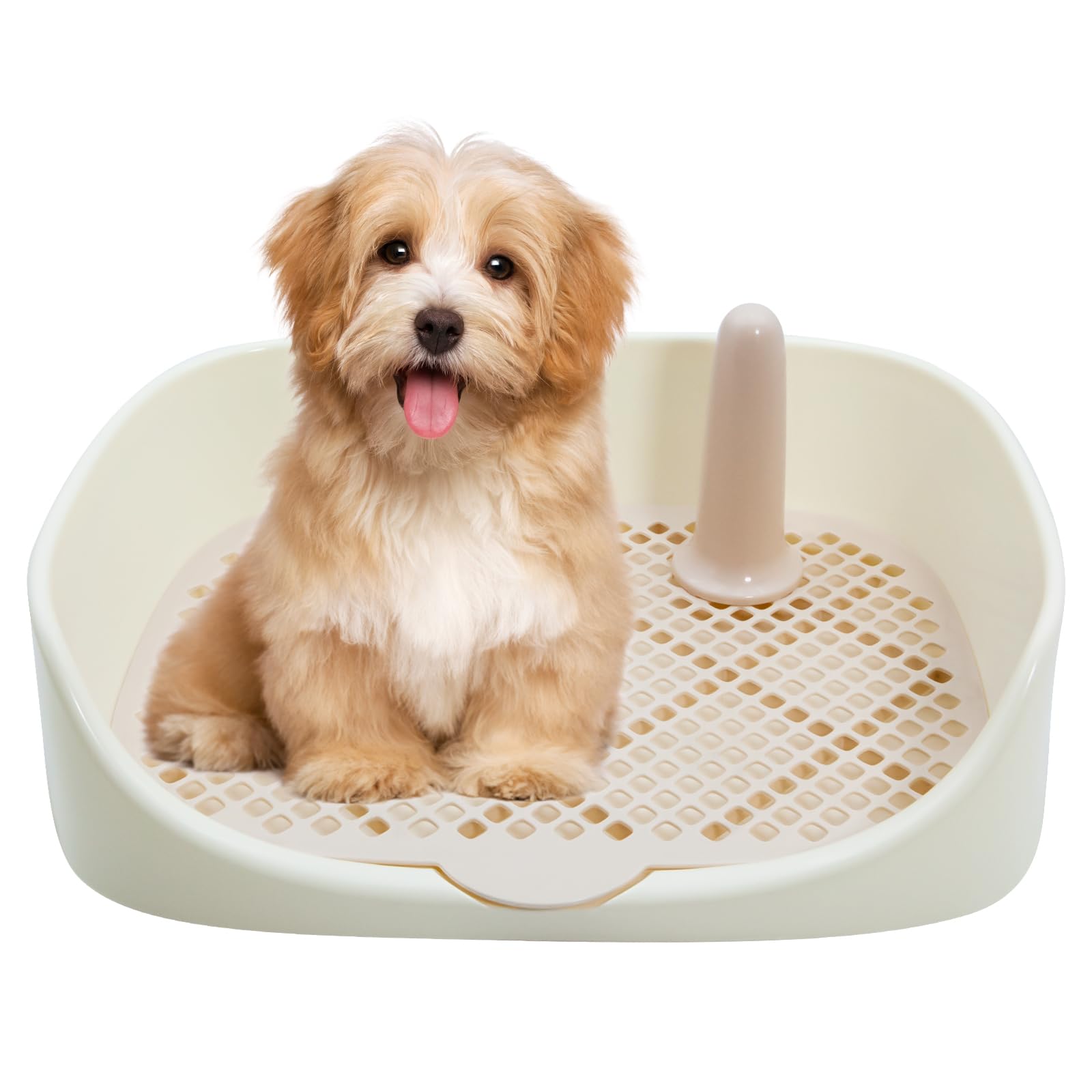 Inodoro de Entrenamiento para Perros,Aseo Portátil con Bandeja Inodoro para Perros Meadero para Perros en Casa para Interior,Exterior,Balcón y Aseo