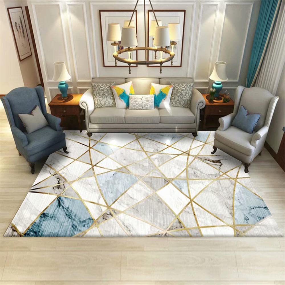 Tapis de chambre géométrique moderne pour créer un cocon design et chaleureux chez soi