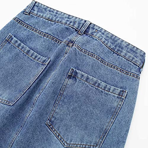 Jupe en peau de serpent bleu confortable pour sublimer vos formes