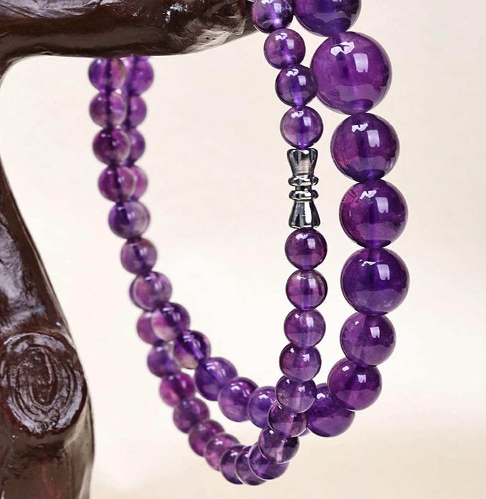 Collana con Perline di Cristallo da Donna, Semplice Girocollo, collane con Cristalli di Pietre preziose Naturali, Gioielli alla Moda Fatti a Mano per L'Estate