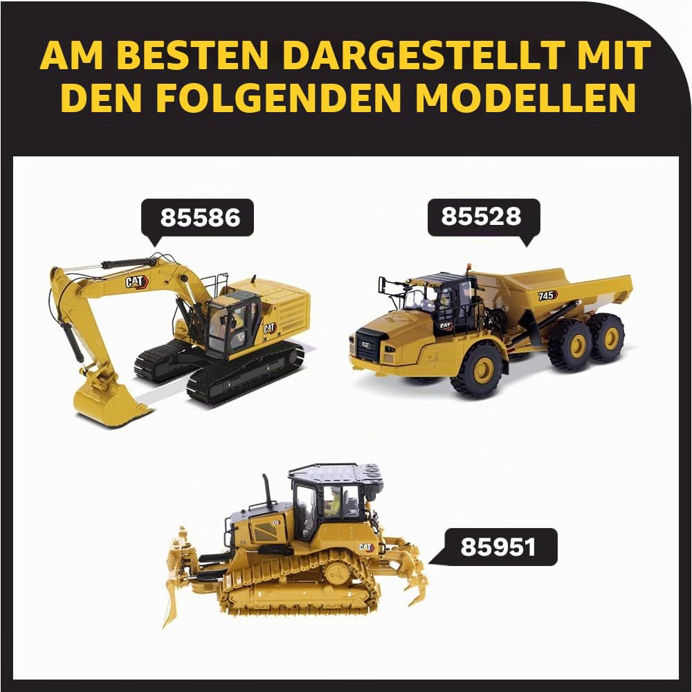 Diecast Masters 1:50 Scale Model Cat 14M3 Motor Grader, 85545