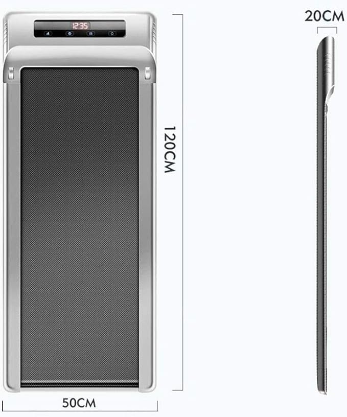 Caminadora Eléctrica Plegable Smart Digital con Pantalla LCD y Ruedas miniatura 2