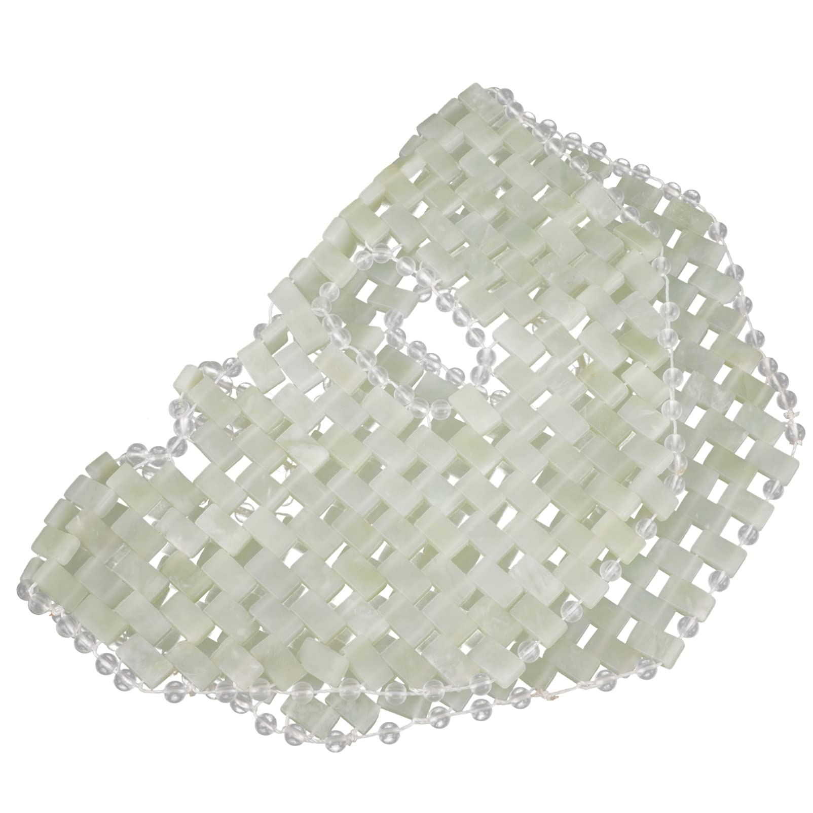 Masque de Jade Visage, Masque Rafraîchissant, Modèle Femme | Réduit le Gonflement du Visage, Aide au Refroidissement, Format à Glisser un Paquet