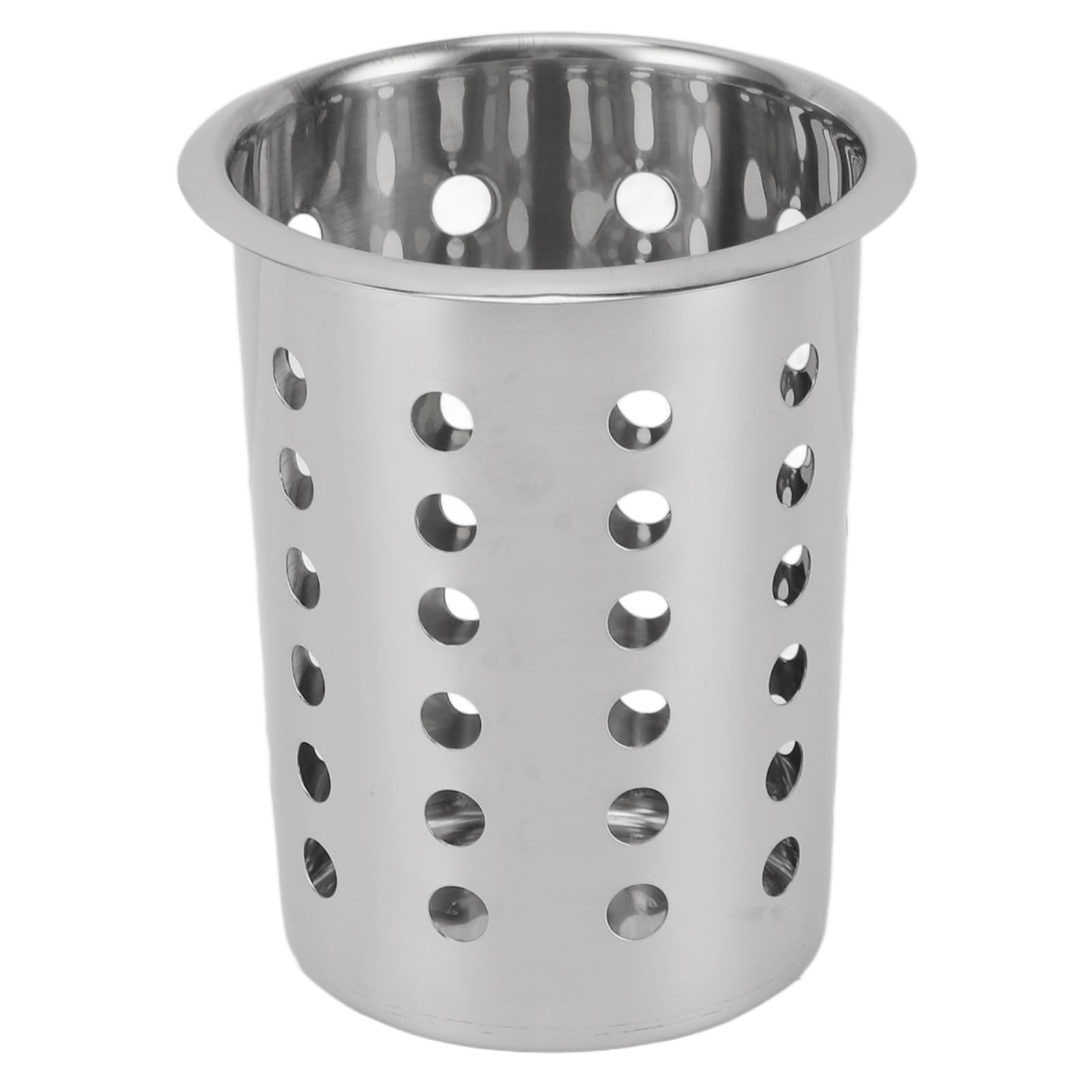 Soporte de cubiertos para el mostrador de la cocina que optimiza el espacio al cocinar