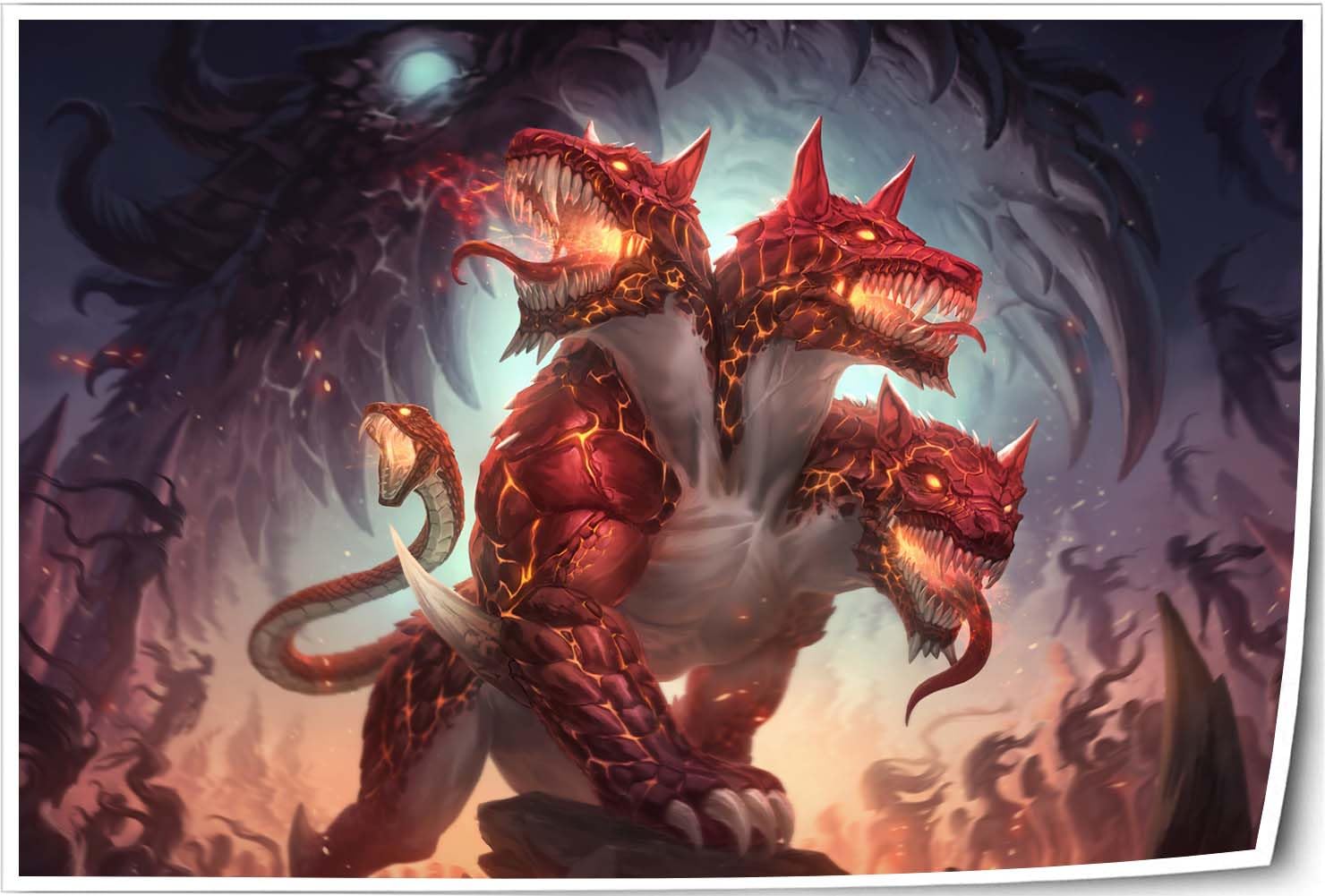 Amazon.com: Stantini Cerberus Wall Art Greek Myths for Kids Poster