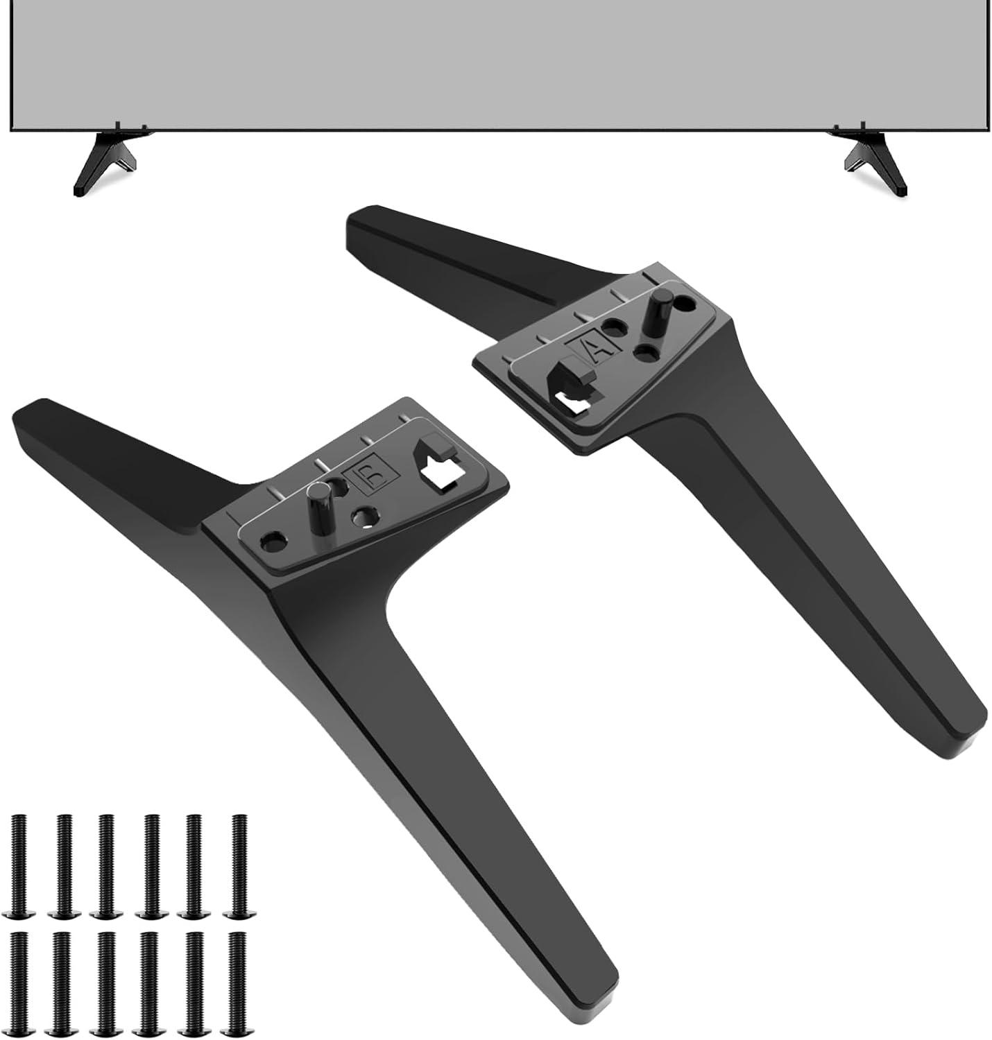 TV Stand Legs for LG TV 60 65 Inch 65UJ6300 65UJ6320