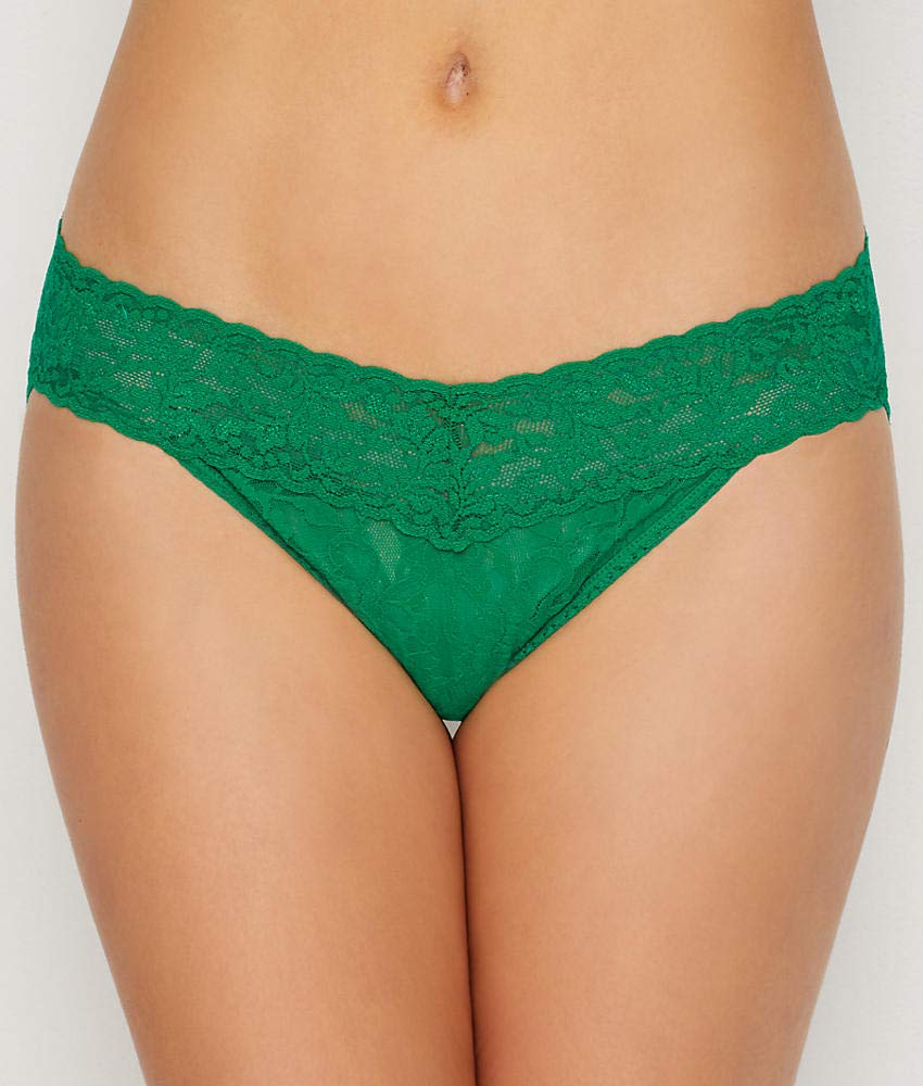 hanky panky Signature Lace V-Kini X-LARGE, Pistachio Ice