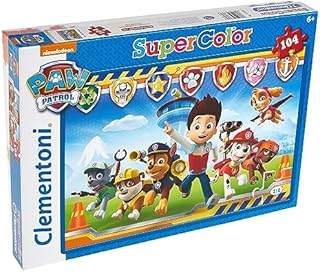 Clementoni 27945 Paw Patrol Supercolor Puzzle, 104 Pezzi