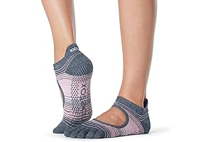 Women's Bellarina Full Toe Grip Socks: The Ultimate Pilates, Yoga, Barre, and Dance Companion