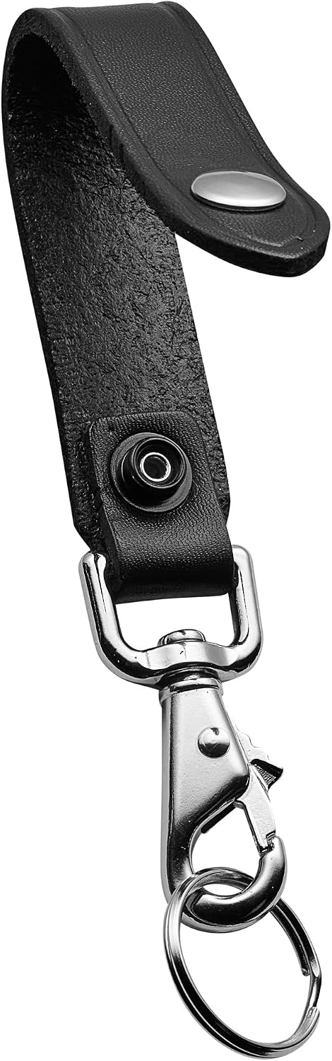 JAY-PEE Leather Key Strap Belt Keeper for Duty Belt Key Ring Holder Single | Snap Keychain Lanyard. Keyrings, Keychains & Charms. From JAY-PEE