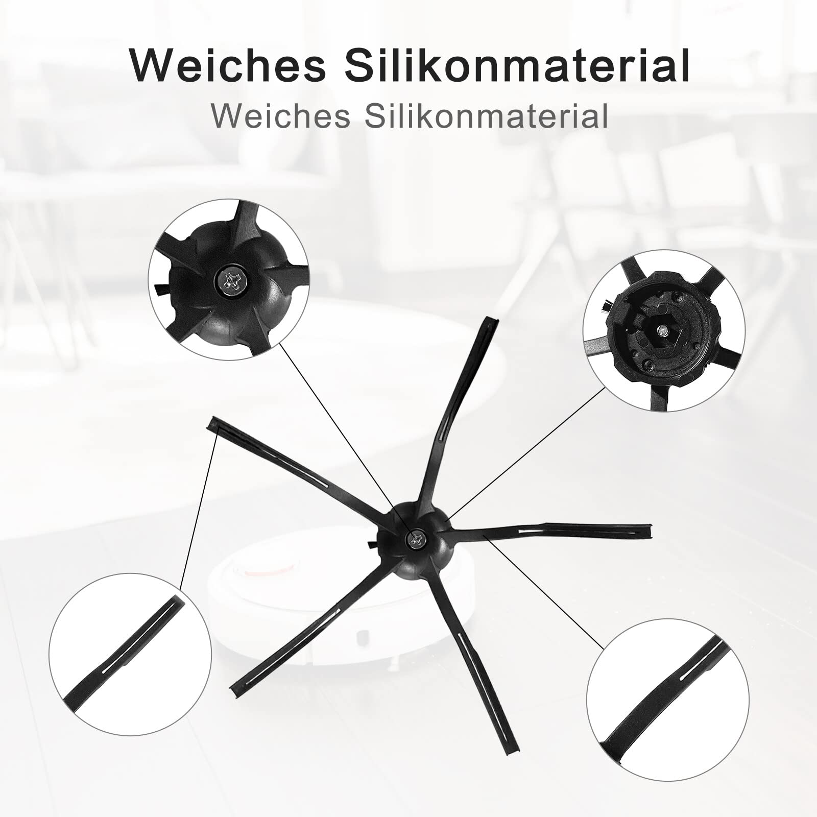Rose - Pièces de rechange pour aspirateur Xiaomi Roborock S7 - T7S Plus