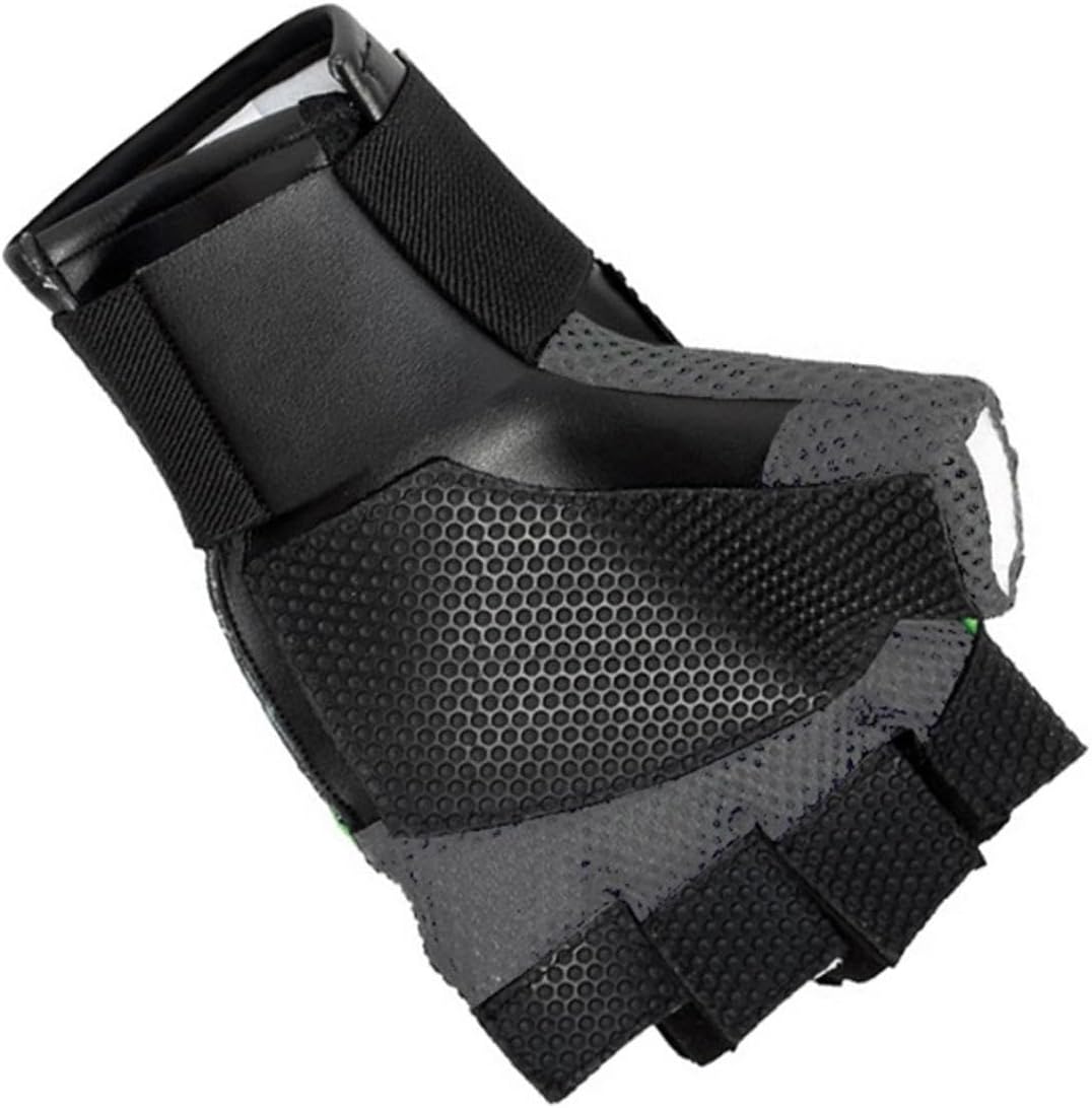 Bisley 469 - Apple Green R/H Shooter Half Cover Gloves by Gehmann XS Black - Warm Grip Hunting Gloves for Men