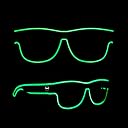 Hookaba LED Jam Shade Party Glasses | Unisex Wireless Green Light-Up for DJ Night, Live Concerts, Halloween, Birthdays | Neon Specs for Boys, Girls, Kids | Dynamic Colors for Carnival & Clubbing gallery image