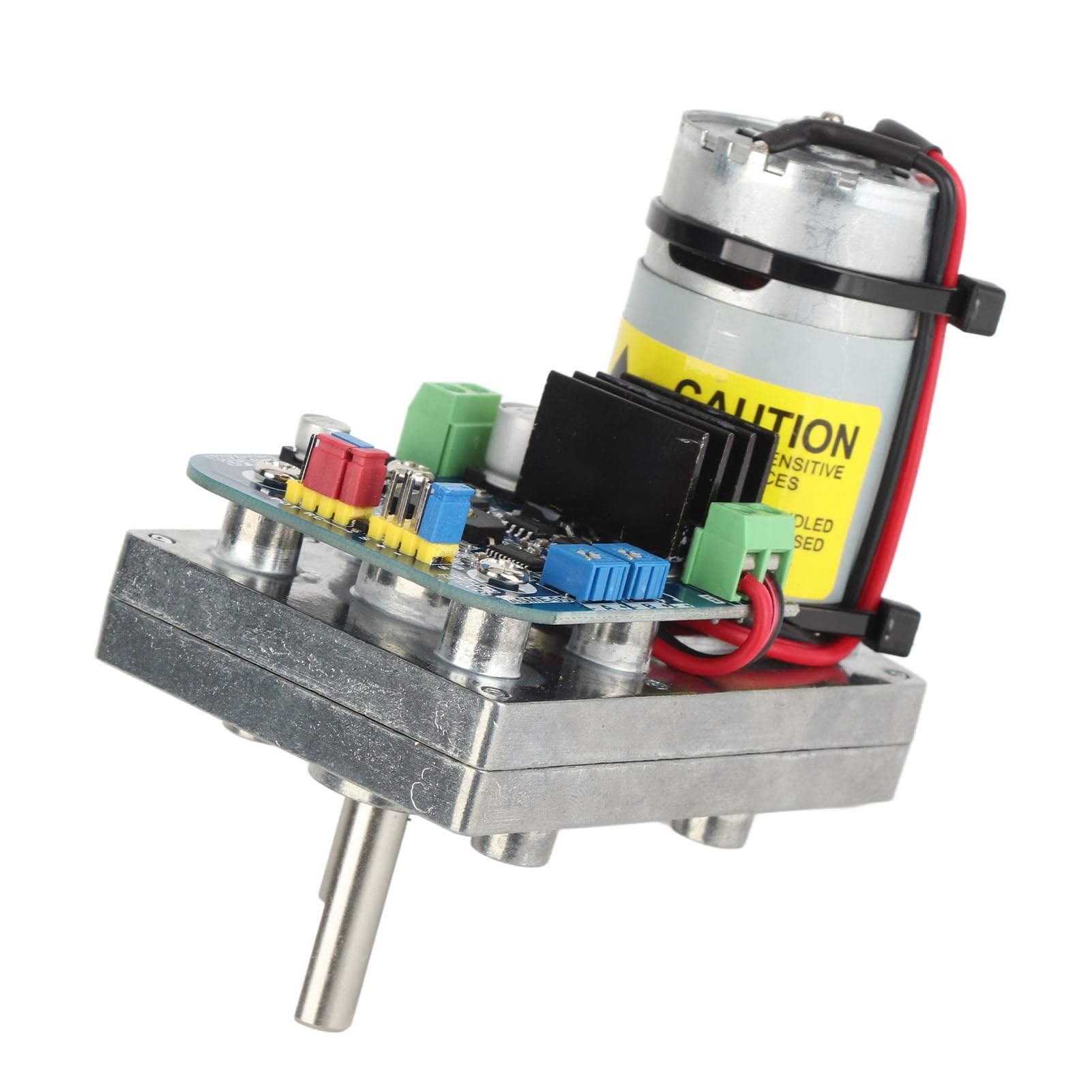 Focket Servomoteur de Robot ASMC-04B, Servomoteur à Engrenages Métalliques à Couple élevé de 180 kg. Cm 24 V, RC en Acier allié avec Arbre en Forme de D pour Bras Robotique RC Voiture Quadrirotor