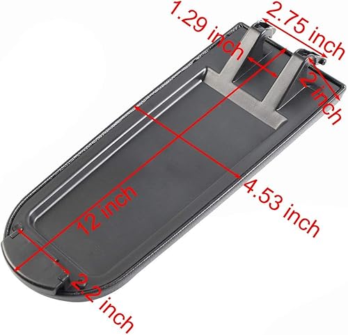 Miniatura 2 de Fundas de cuero negro para reposabrazos de consola central con pestillo para Volkswagen VW Golf Jetta Bora MK4 GTI R32 / Polo 9N 9N3 / Passat B5 /