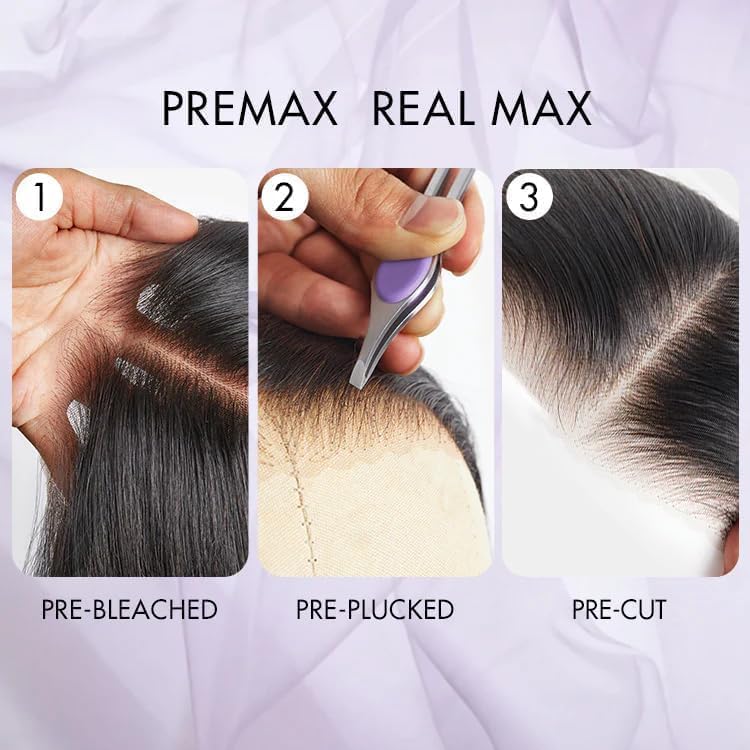 Straight Human Hair Wig For Women,HD Lace Front Wigs Human Hair - Image 3