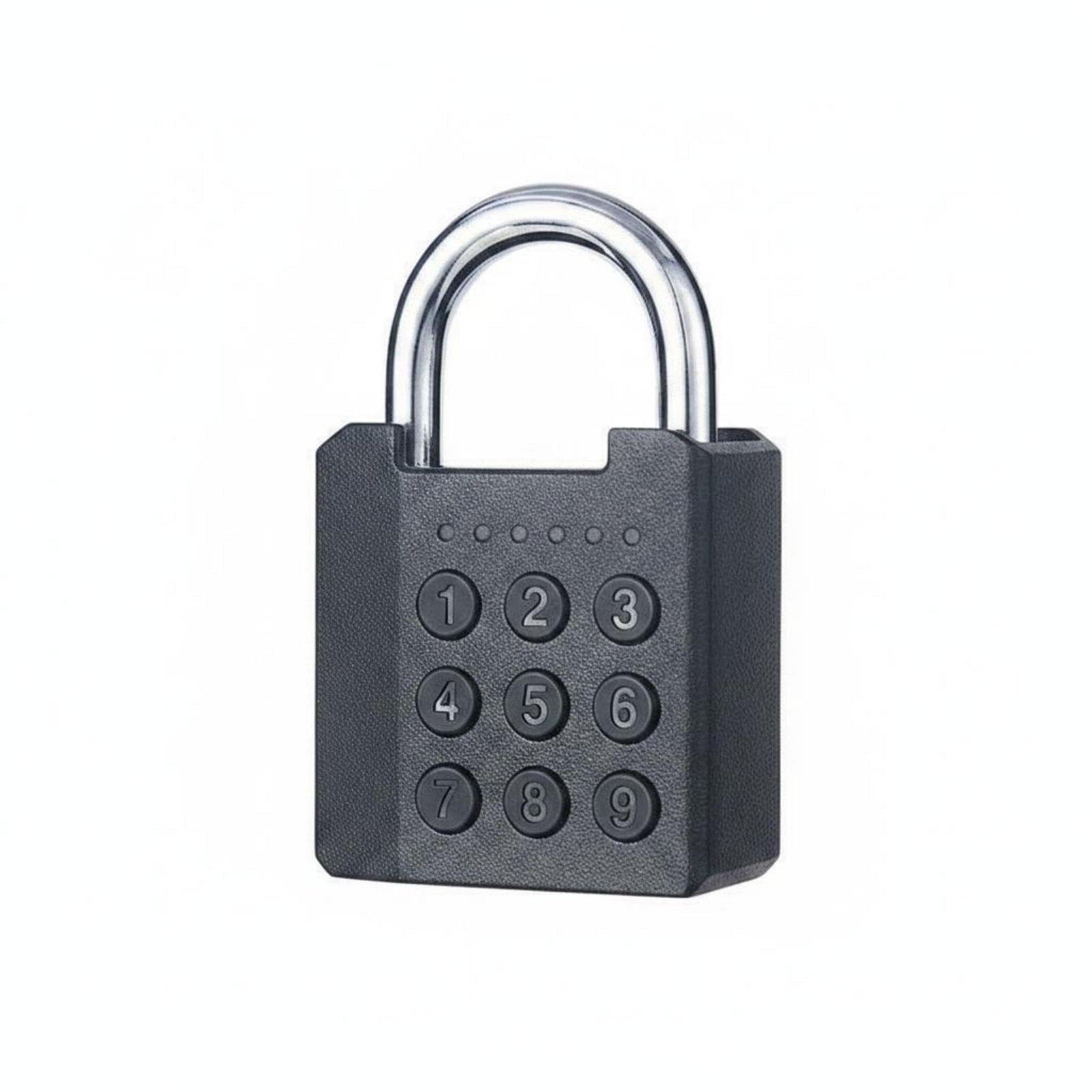 SECRET DESIRE Smart Padlock Waterproof Combination Padlock with Keys Anti-Burglary Button Code Lock for Outdoor, Warehouse, Gate-image-25