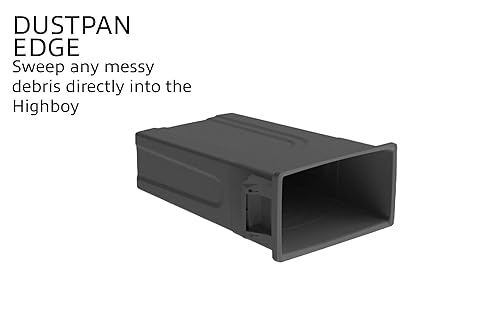 Miniatura 5 de United Solutions Highboy - Contenedor de basura, 23 galones, paquete de 2, perfil delgado que ahorra espacio y fácil extracción de la bolsa de