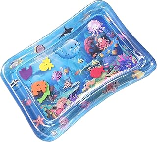 SECFOU Tapete Inflável Para Brincar Na Água Brinquedos Para Bebês Tapete De Água Para Bebês Brinquedos Infláveis Para Bebês Almofada Criativa Para Bebês Almofada De Água Inflável