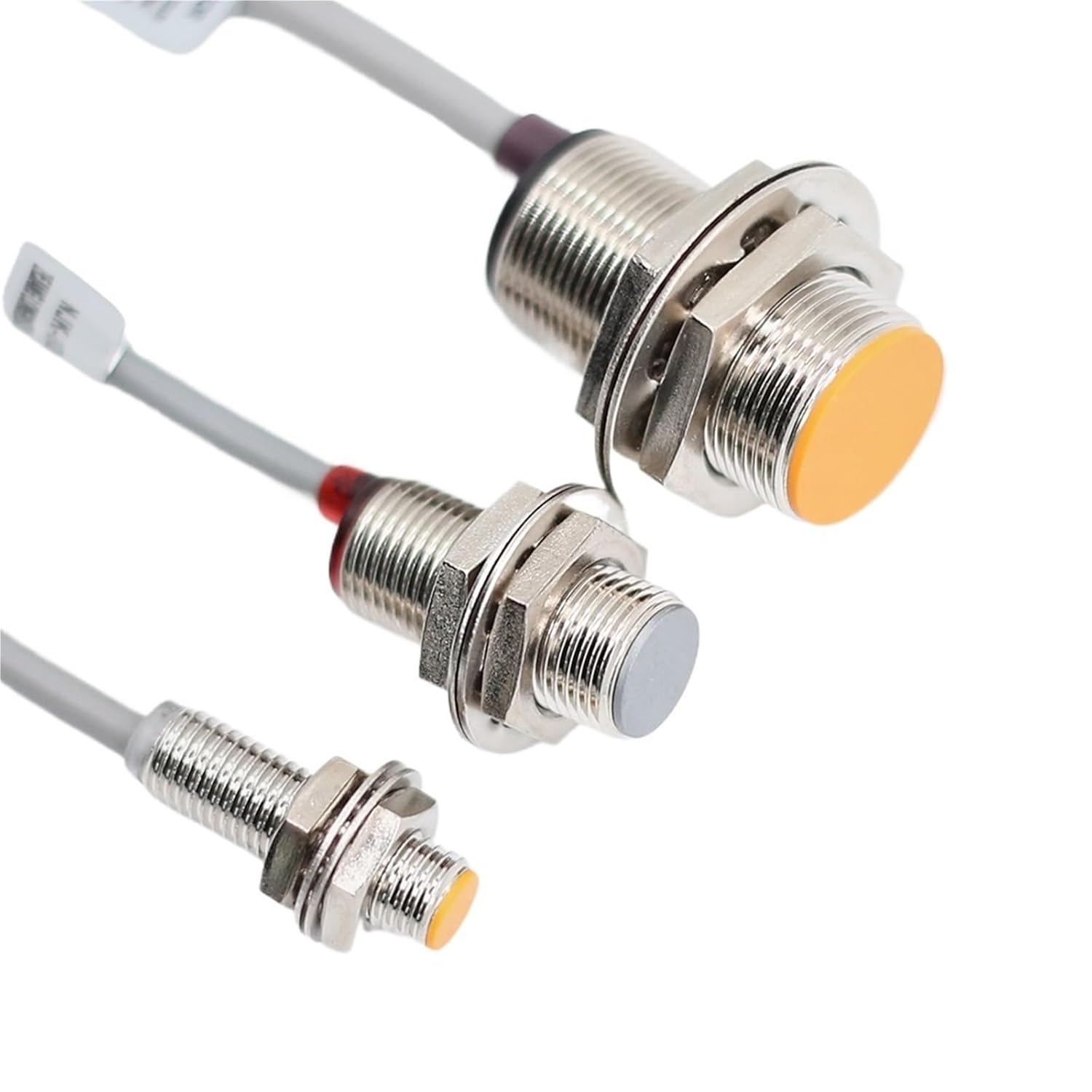 1pcs Hall Magnetic Switch NJK Proximity Inductive Sensor M8 M12 M18 NPN/PNP NO/NC 24V Hall Effect Proximity Sensor(NJK-5001,PNP NC,N-Pole Induction)