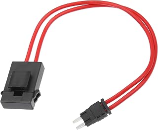 1 Pc Mini 32V 20A Universal Fuse Holder - Automotive Truck SUV Car Fuse Tap Adapter - Plastic Metal Black Red