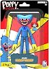 Poppy Playtime Poppy Playtime Scary Huggy Wuggy Action Figure 5 inch Poseable Figure, Series 1 Officially Licensed Product, Blue