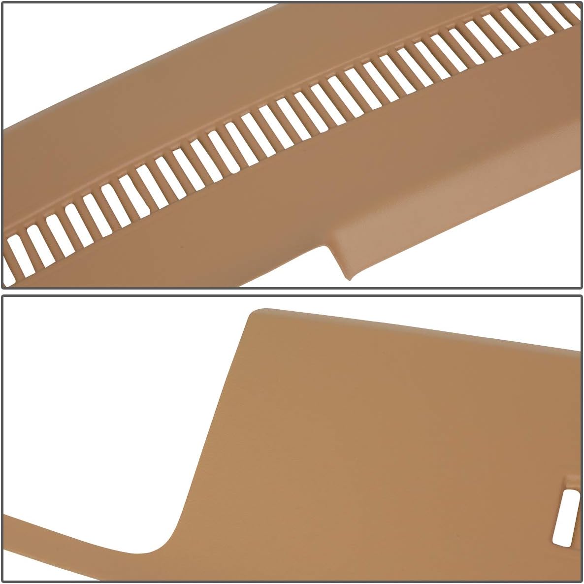 Auto Dynasty Tan Molded Dash Cover Cap Overlay with Grille Compatible with Chevy Blazer GMC Yukon C1500 K2500 88-94