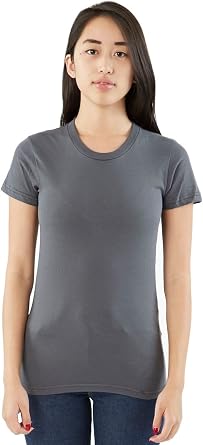 American Apparel Unisex 50/50 Crewneck Short Sleeve T-Shirt - USA Collection