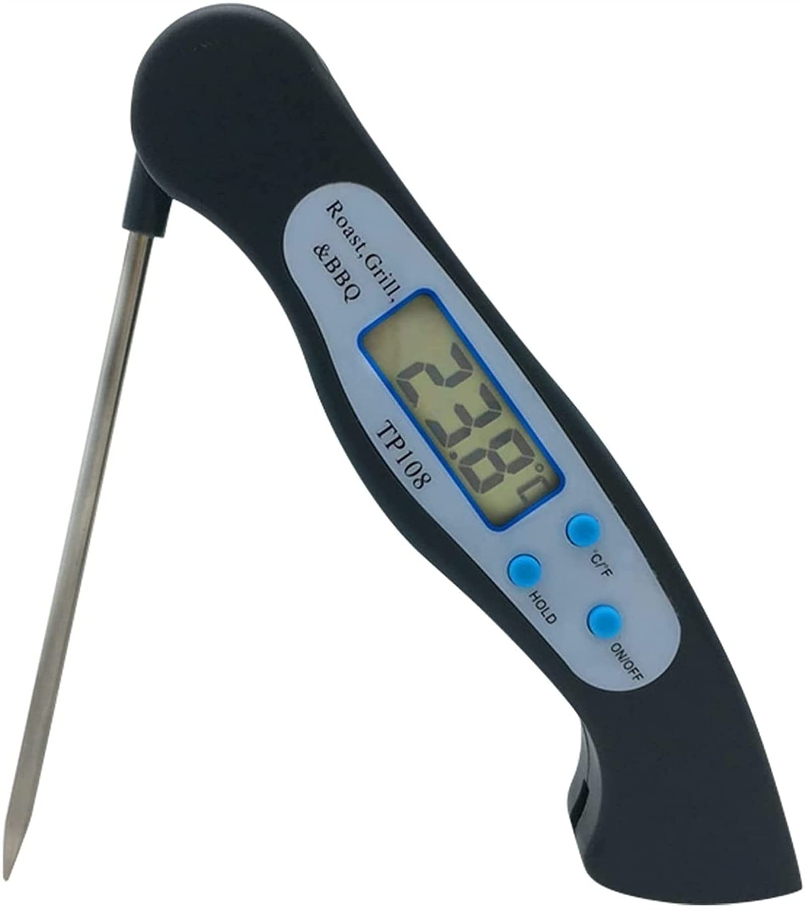 Thermomètre de viande numérique portable de cuisine et confiserie