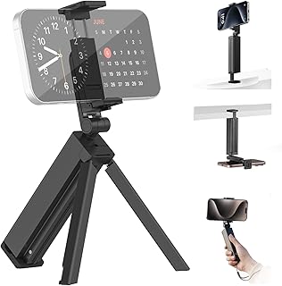 ULANZI SK-20 Travel Essentials Airplane Phone Holder, Phone Tripod 360° Rotation,Travel Must Have Handsfree Cellphone Stan Price In India