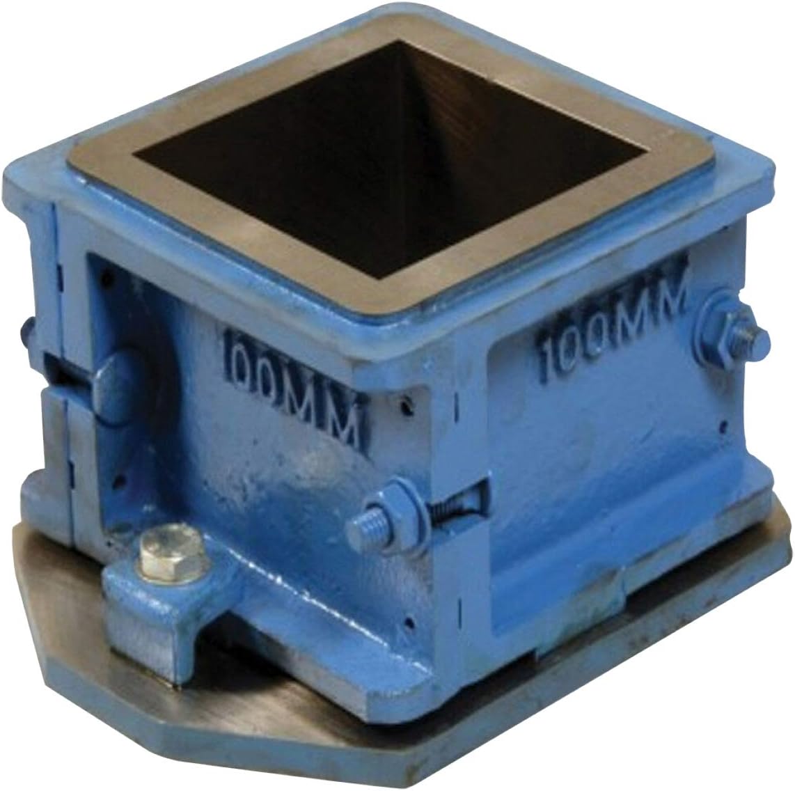 Pegdev - Concrete Test Cube Mould 100mm - Slump & Compressive Strength Test 4 Part