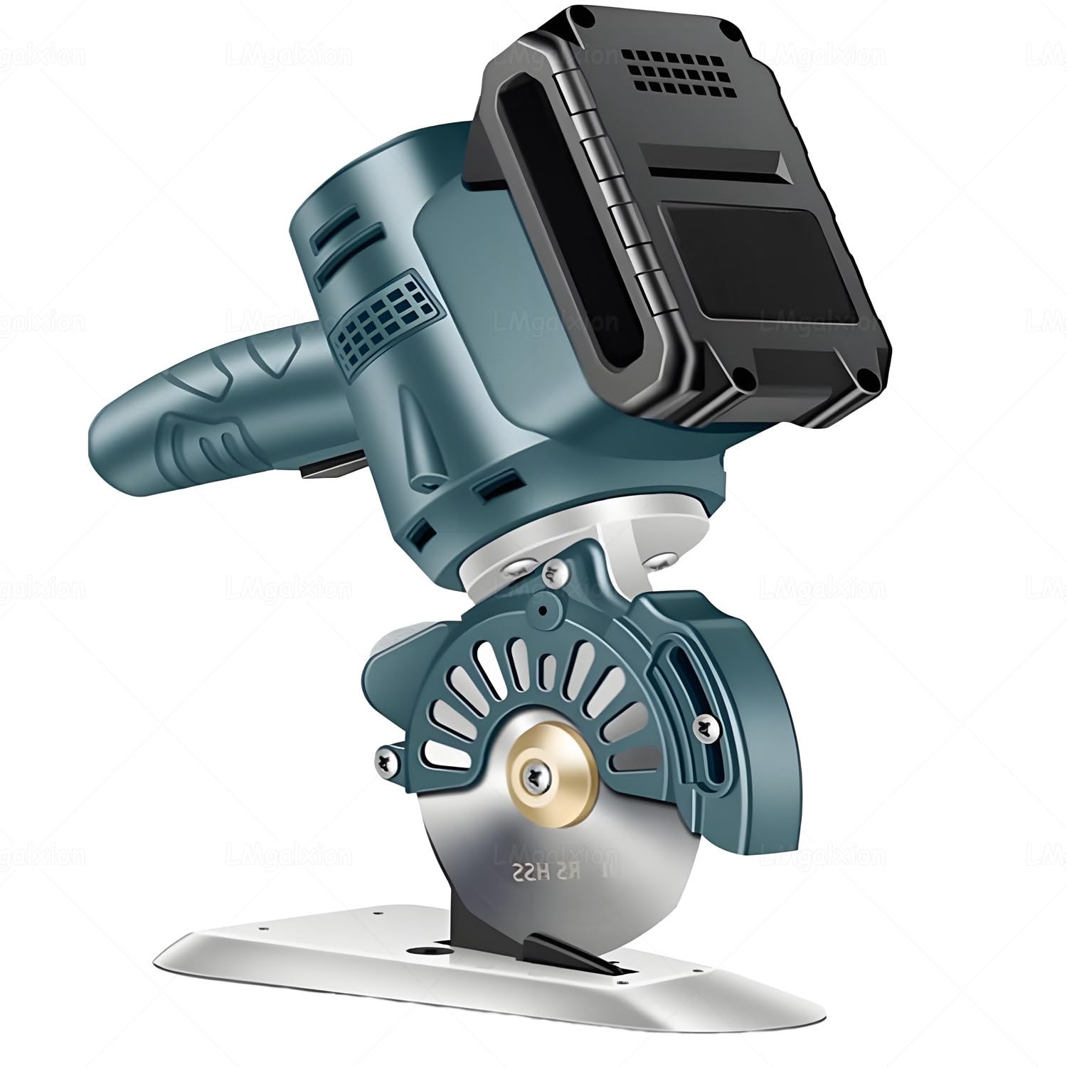 Cortadora De Tela Inalámbrica Profesional,Motor 21v,para Corte Rápido,Grosor Máximo 3.5/4.5cm,Ideal para Tapicería,Confección (Modelo 101/126) 126-2 * 4000mAh