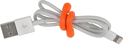 Vista 36 de Nite Ize - Sujetador de goma retorcible GTPP18-01-R8 Original Gear, 18 pulgadas, paquete de 6 unidades, color negro.