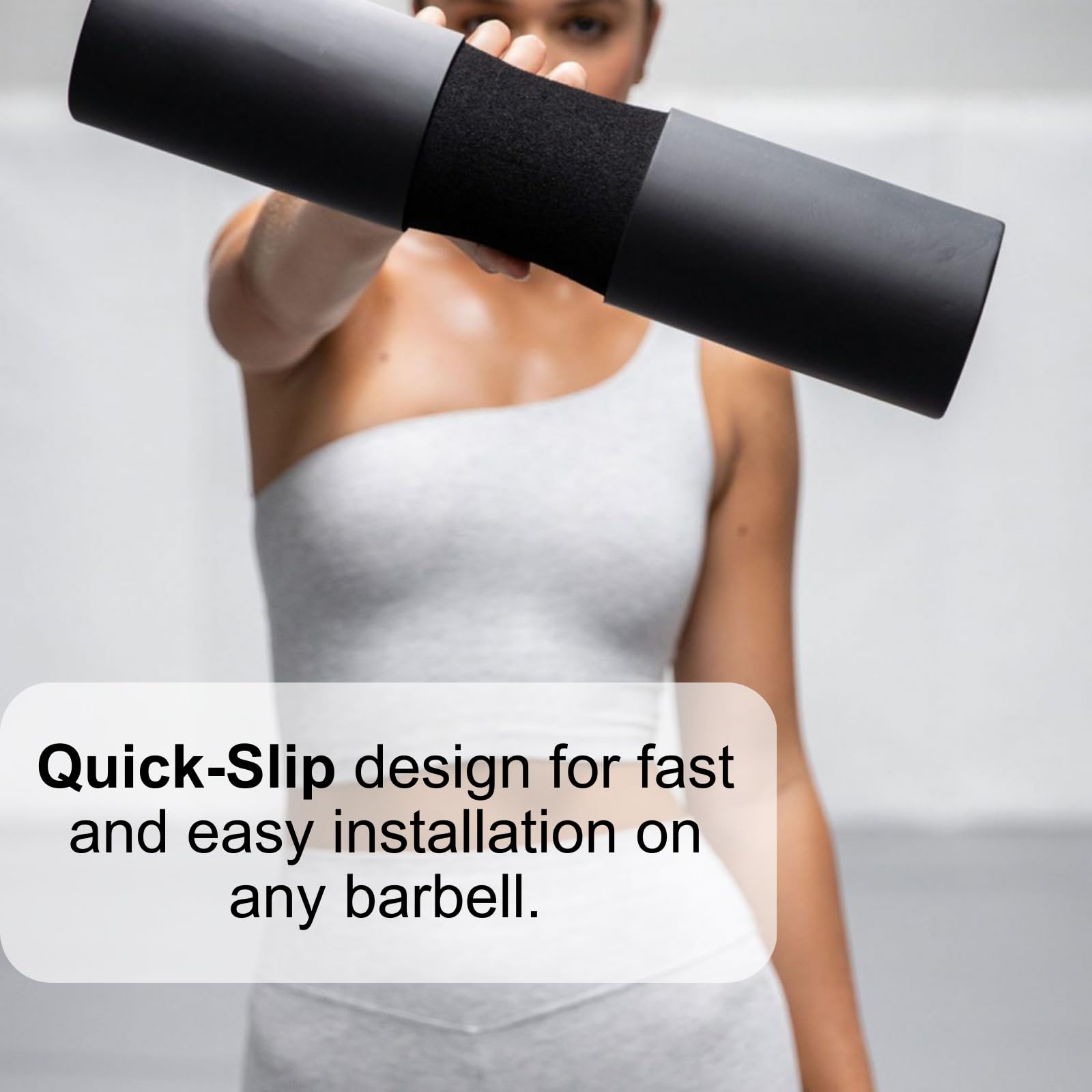 NuFit - Almohadilla de empuje para sentadillas y cadera para el día de las piernas, almohadilla para gimnasio en casa para sentadillas y estocadas, trabajo seguro y estable, acolchado denso para